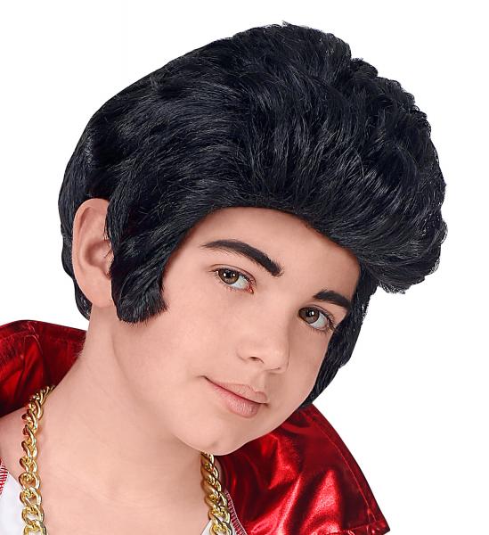 Elvis King of Rock Perücke für Kinder