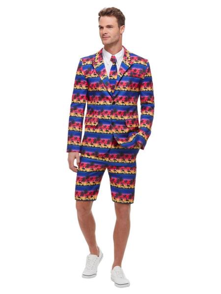 Mister Sunset Flamingo Party Anzug Standout Suit