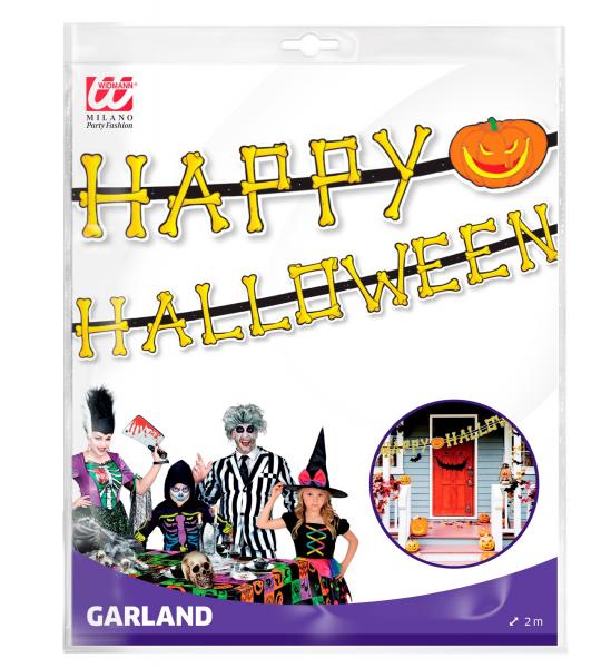 Happy Halloween Girlande 2m