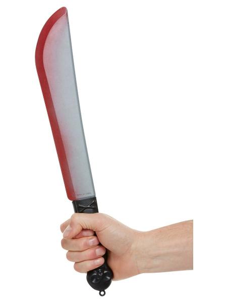 Blutige Machete Silber 42cm