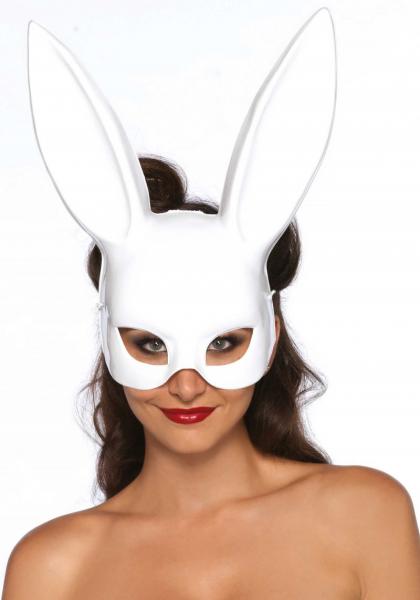 Bunny Halbmaske in Weiss