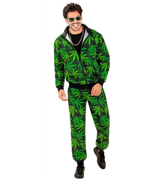 Ganja Party Jogginganzug Oberteil mit Hose Unisex