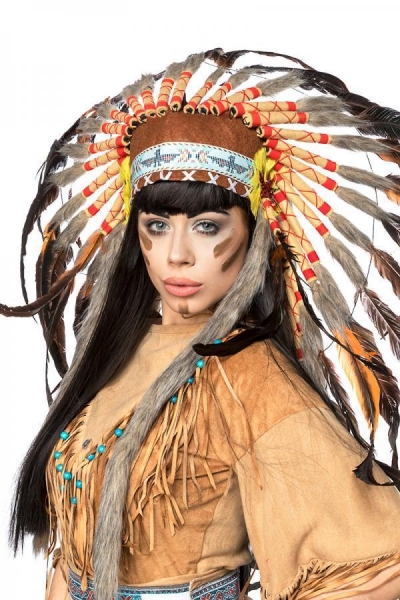 Indianerin Damen Kostüm Native American komplett