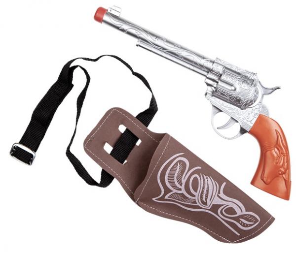 Cowboy Pistole und Holster