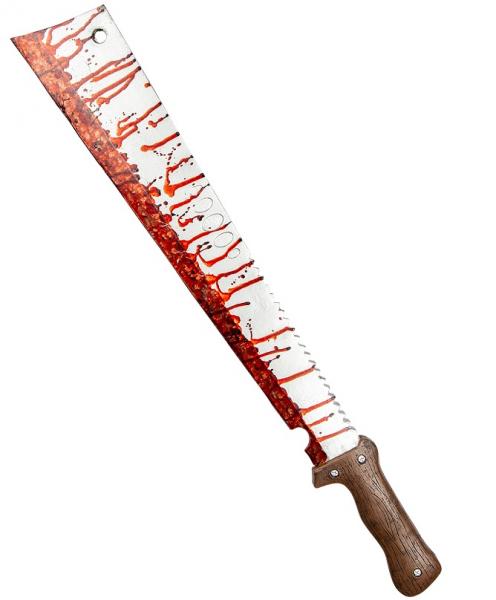 Realistische Blutige Machete – 66 cm