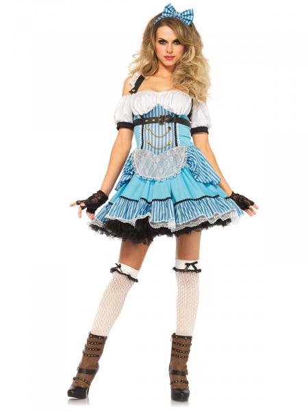 Steampunk Alice Märchen Damenkostüm l Leg Avenue 85409