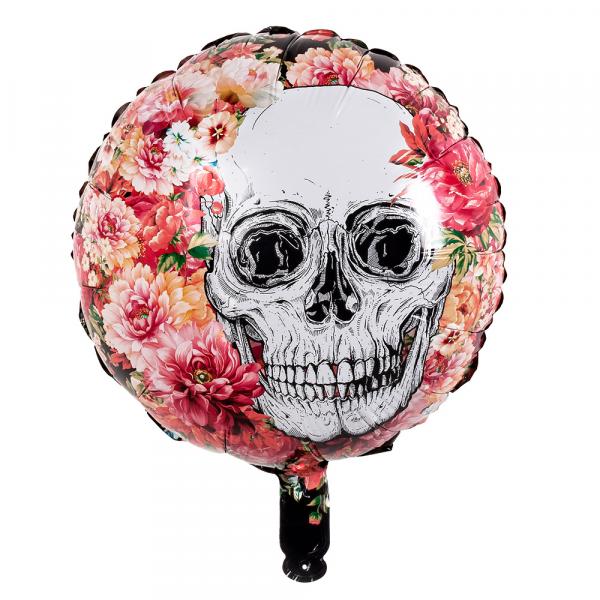 Folienballon Day of the dead zweiseitig Ø45cm