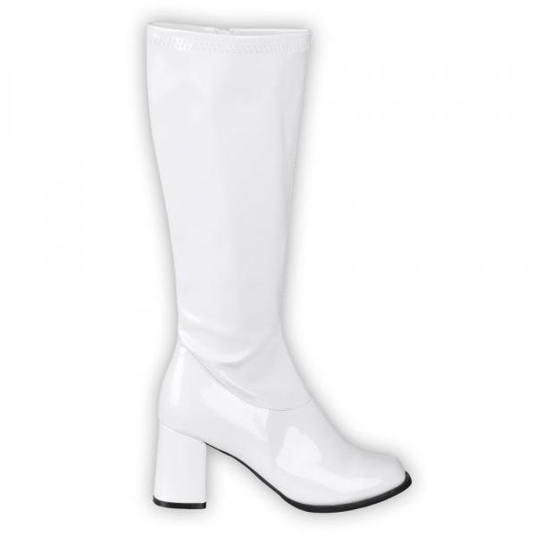 Hippie Damen Stiefel Weiss