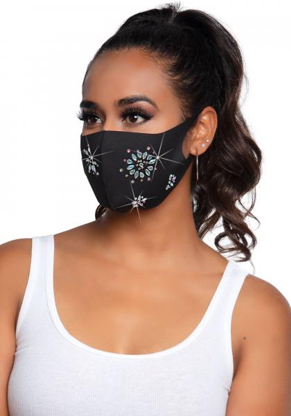 Leg Avenue Strassstein Gesichts Maske M1008