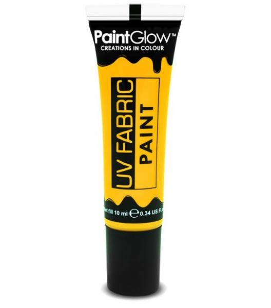 Paintglow UV Textilfarbe in Neon Gelb 10ml