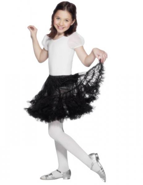 Kinder Petticoat, schwarz