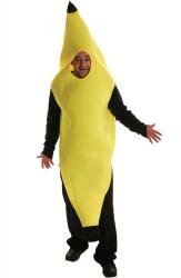 Riesen Bananen Kostüm Ganzköperanzug