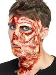 Verbranntes Gesicht Narben Halloween Latex-Applikation